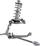 Front Coil-Spring Suspension (front view)